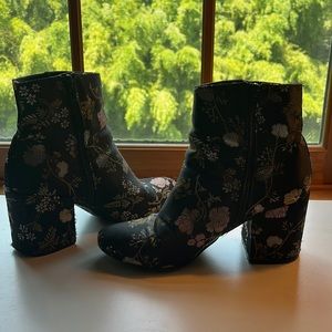 Floral Booties